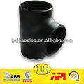 ASME B16.9 T de aço carbono sem costura BW